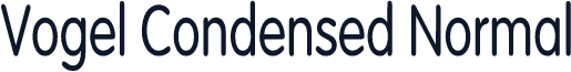 Vogel Condensed Normal