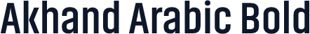 Akhand Arabic Bold