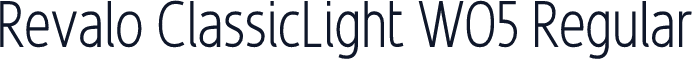 Revalo ClassicLight W05 Regular