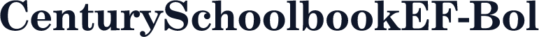 CenturySchoolbookEF-Bol