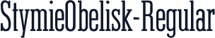 StymieObelisk-Regular
