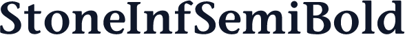 StoneInfSemiBold