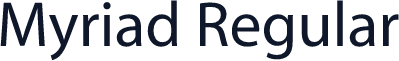Myriad Regular