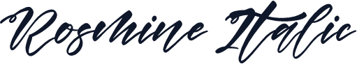Rosmine Italic