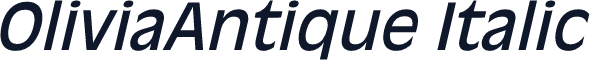 OliviaAntique Italic