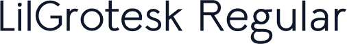 LilGrotesk Regular