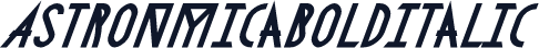 AstronmicaBoldItalic