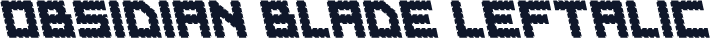 Obsidian Blade Leftalic