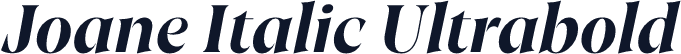 Joane Italic Ultrabold