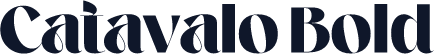 Catavalo Bold