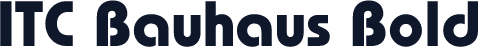 ITC Bauhaus Bold