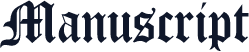 Manuscript