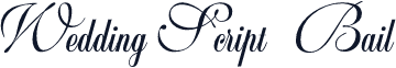 WeddingScript Bail