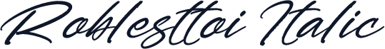 Roblesttoi Italic