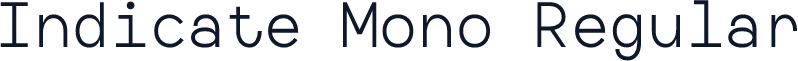 Indicate Mono Regular