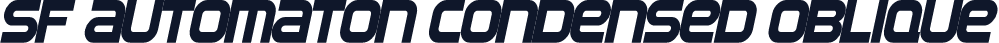 SF Automaton Condensed Oblique