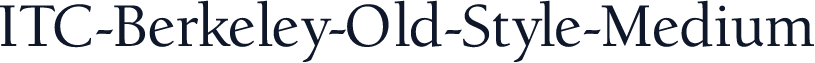 ITC-Berkeley-Old-Style-Medium
