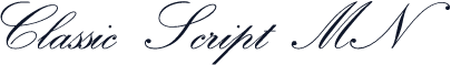 Classic Script MN