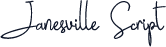 Janesville Script