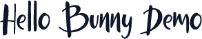 Hello Bunny Demo