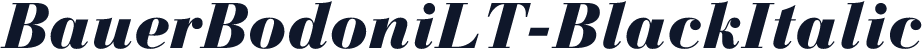 BauerBodoniLT-BlackItalic