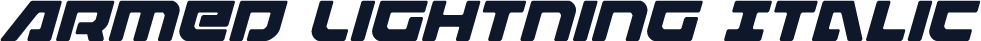 Armed Lightning Italic