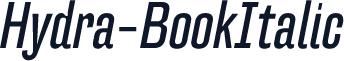 Hydra-BookItalic