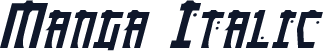 Manga Italic