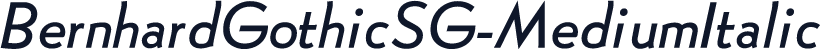 BernhardGothicSG-MediumItalic