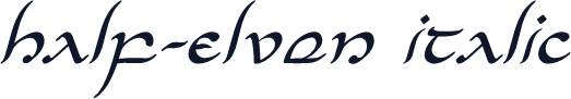 Half-Elven Italic