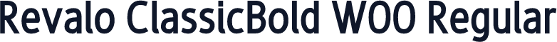 Revalo ClassicBold W00 Regular