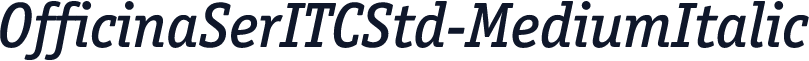 OfficinaSerITCStd-MediumItalic