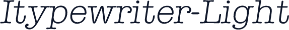 Itypewriter-Light