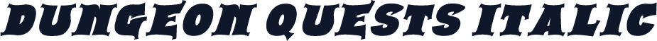 Dungeon Quests Italic