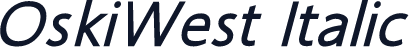 OskiWest Italic