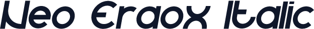 Neo Eraox Italic