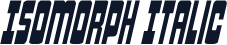 Isomorph Italic