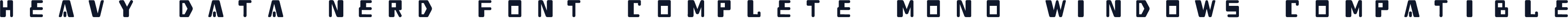 Heavy Data Nerd Font Complete Mono Windows Compatible