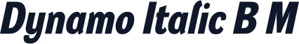 Dynamo Italic B M