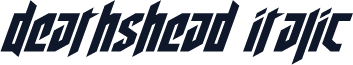 Deathshead Italic