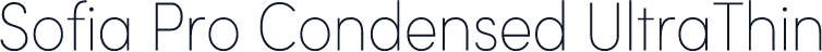 Sofia Pro Condensed UltraThin