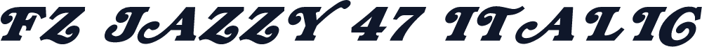 FZ JAZZY 47 ITALIC