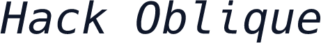 Hack Oblique