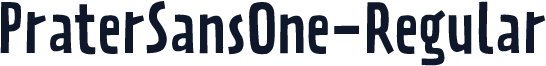 PraterSansOne-Regular
