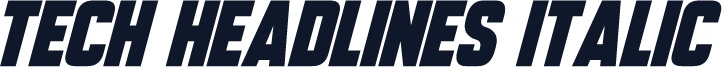 Tech Headlines Italic