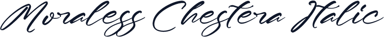 Moraless Chestera Italic