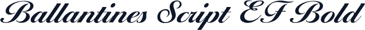 Ballantines Script EF Bold