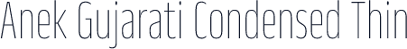 Anek Gujarati Condensed Thin