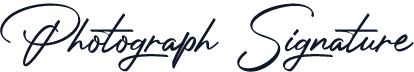 Photograph Signature