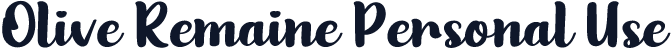 Olive Remaine Personal Use